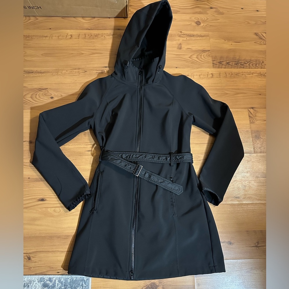 Women's S Black The North Face Apex Bionic Trench Coat